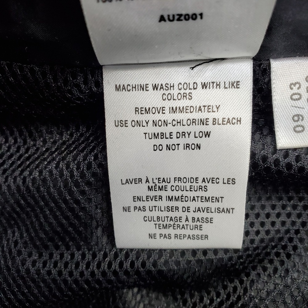 Adidas Track Pants Mens XL Black 3-Stripes Panel Windbreaker Drawstring Waist - Picture 8 of 9